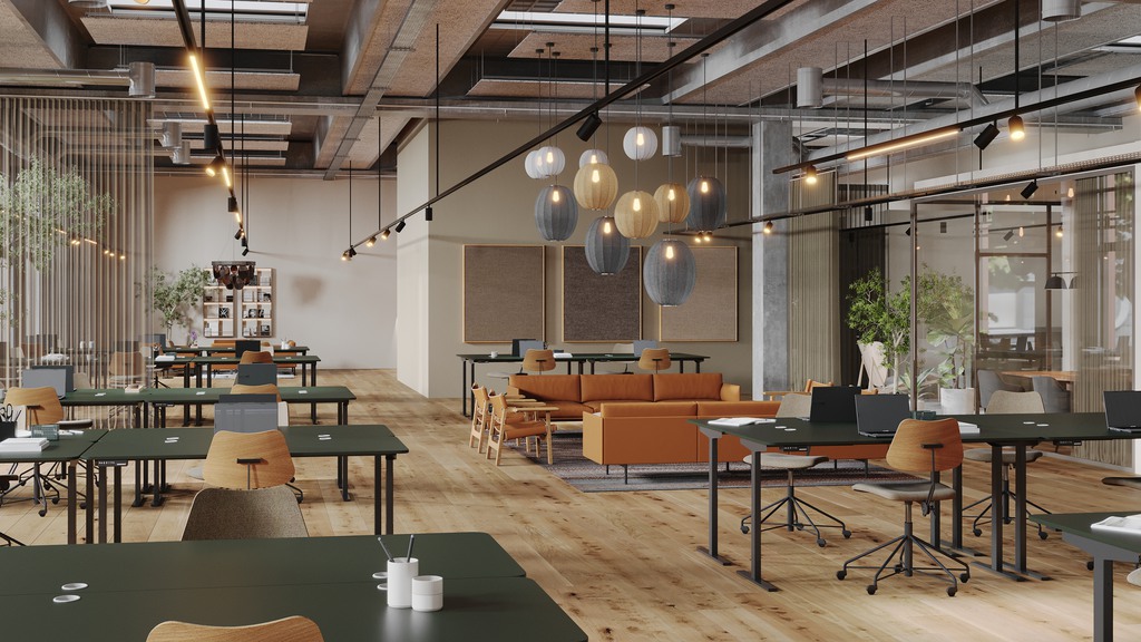 Nyistandsat kontor er nu klar til indflytning